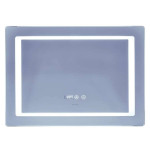 Дзеркало Mixxus Style MR03-70x50 (годинник, LED-підсвічування, антизапотівання) (MI6006)