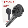 Лійка душа 3-функц KOER KR-0403-07  графіт