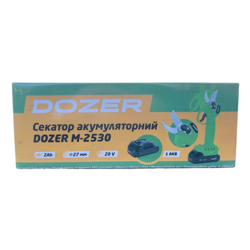 Акумуляторний секатор DOZER M-2530 1АКБ