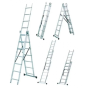 Драбина WERK 3*7сх  4,3/2м