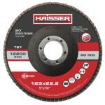 Круг пелюстковий наждачний HAISSER 125 Р120