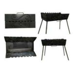 Мангал-чемодан 12 шампурів Кований Мангал-чемодан 12 шампурів Кований