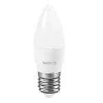 Лампа світлодіодна MAXUS 1-LED-738 C37 5W 4100K 220V E27 (1-LED-738)