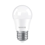 Лампа світлодіодна MAXUS 1-LED-741 G45 5W 3000K 220V E27 (1-LED-741)