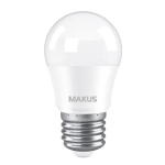 Лампа світлодіодна MAXUS 1-LED-742 G45 5W 4100K 220V E27 (1-LED-742)