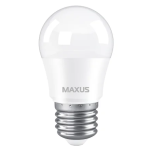 Лампа світлодіодна MAXUS G45 7W 3000K 220V E27 (1-LED-745)