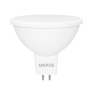 Лампа світлодіодна MAXUS MR16 5W 4100K 220V GU5.3 (1-LED-712)